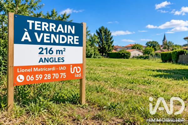 Terrain à vendre 216 m² Angles