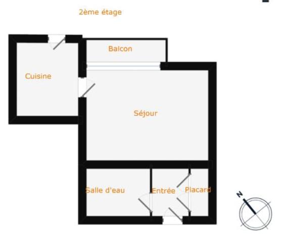 Marseille (13006) Studio avec ascenseur – Au pied de notre-dame de la garde - 13006 Marseille