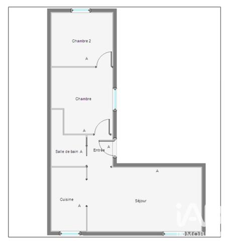 Appartement à vendre 3 pièces 42 m² Argenteuil