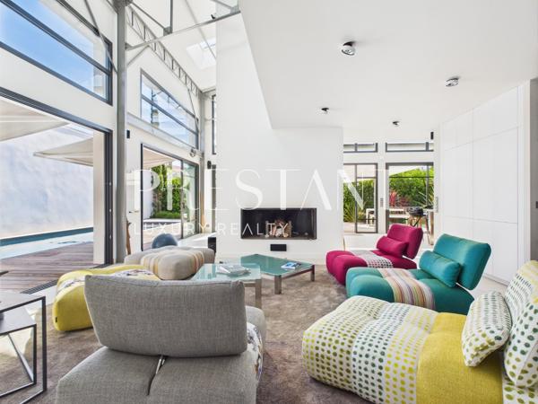 Villa contemporaine avec piscine à Biarritz – 400 m² à 2 min à vélo des plages, BIARRITZ