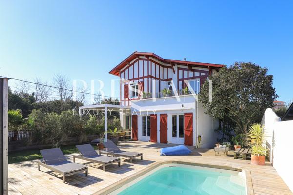HENRI – Maison de vacances avec piscine à deux pas du quartier de Bibi Beaurivage – 8 personnes, BIARRITZ