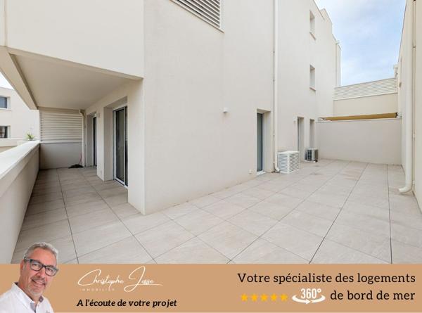 T3 avec terrasse 44m2 garage et cellier