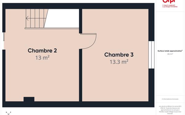 Maison à vendre    4 pièces • 96,22 m2 Les Marches