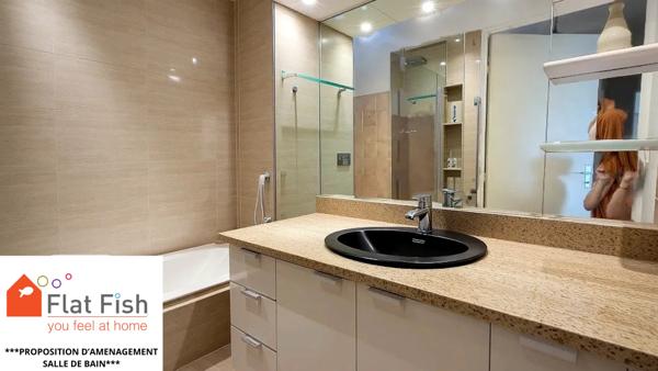 Lyon (69008) EXCLUSIVITÉ – T4 TRAVERSANT – 2 BALCONS avec GARAGE DOUBLE – CAVE – LYON 8e