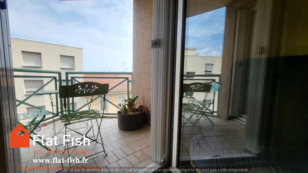 Lyon (69008) EXCLUSIVITÉ – T4 TRAVERSANT – 2 BALCONS avec GARAGE DOUBLE – CAVE – LYON 8e