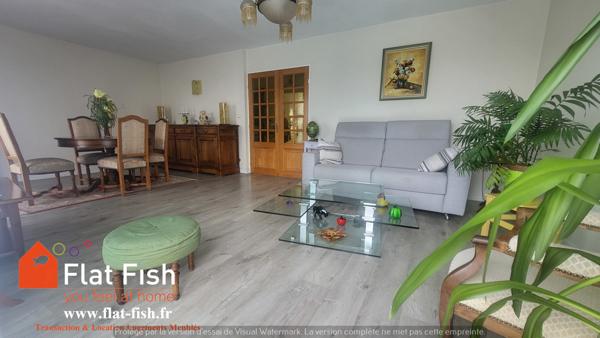 Lyon (69008) EXCLUSIVITÉ – T4 TRAVERSANT – 2 BALCONS avec GARAGE DOUBLE – CAVE – LYON 8e