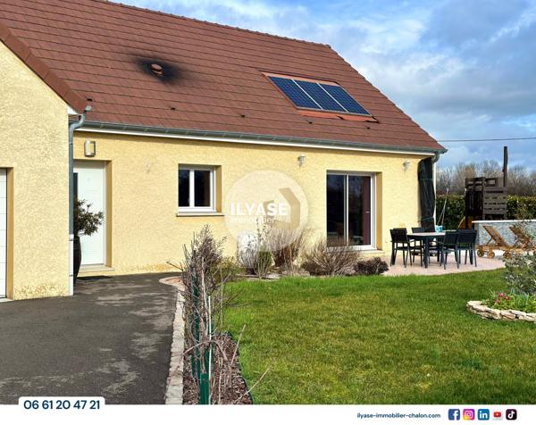 Chalon-sur-Saône (71100) Maison 120 m² | 4 ch | 890 m² | Garage | Piscine