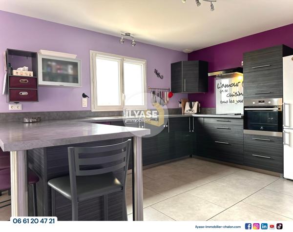 Chalon-sur-Saône (71100) Maison 120 m² | 4 ch | 890 m² | Garage | Piscine