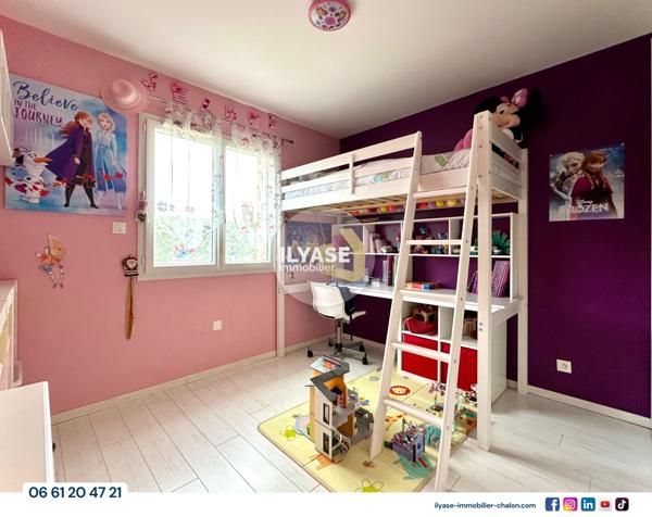 Chalon-sur-Saône (71100) Maison 120 m² | 4 ch | 890 m² | Garage | Piscine