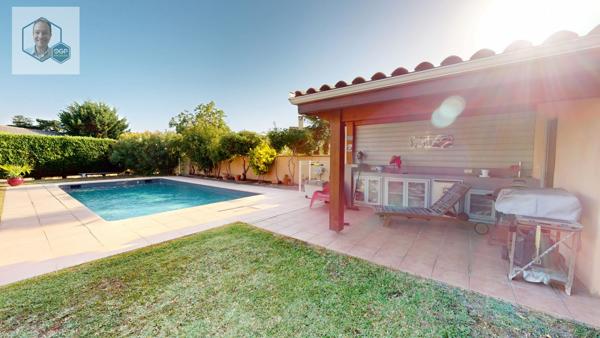 ST-ALBAN -4 CHAMBRES-PISCINE