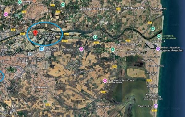 Vente Villa sr un terrain de 2122m² rénové(e) Perpignan   