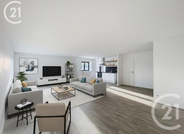 Appartement F5 à vendre  5 pièces - 105,54 m 2   ROUEN  - 76