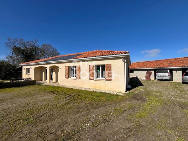 DPE A ! Maison de plain-pied, 4 chambres, un double garage