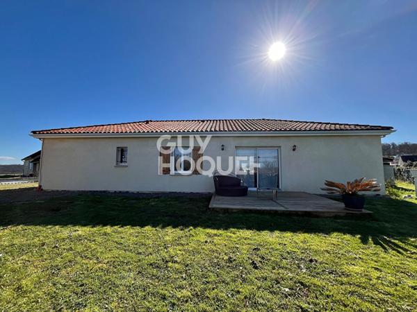 DPE A ! Maison de plain-pied, 4 chambres, un double garage