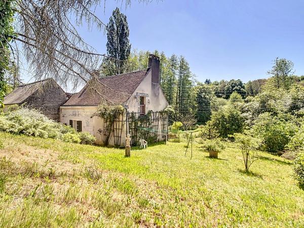 LOIR ET CHER (41)-VILLEDIEU LE CHATEAU, Maison à vendre 136m²-4 pièces- terrasse- dépendances-jardin-cour-mare