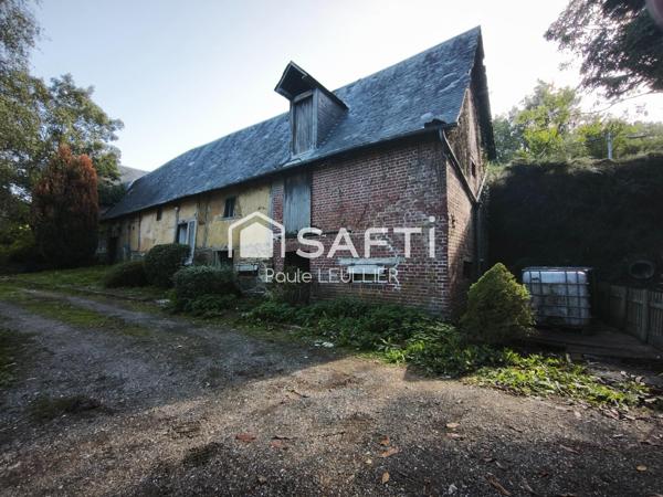 SAINT-SAIRE – Maison de caractère en brique sur 1 hectare boisé