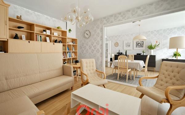 Appartement à vendre    3 pièces • 67,40 m2 Lyon 3