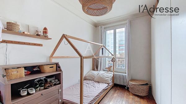 Suresnes / Proche Centre - 3 pièces de 53m² avec cave et jardin