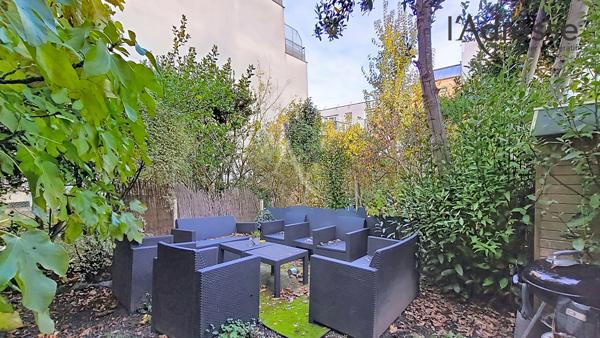 Suresnes / Proche Centre - 3 pièces de 53m² avec cave et jardin
