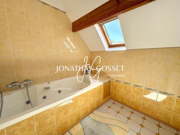 TRIEL-SUR-SEINE: Charmante maison 6pcs - 4ch -132m² avec grand jardin