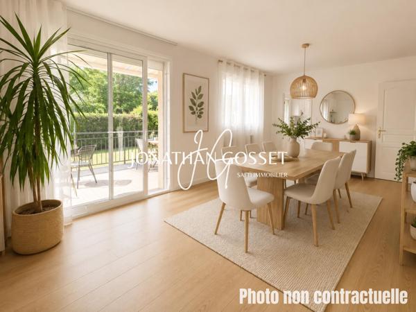 TRIEL-SUR-SEINE: Charmante maison 6pcs - 4ch -132m² avec grand jardin