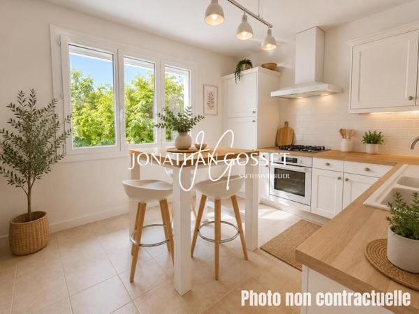 TRIEL-SUR-SEINE: Charmante maison 6pcs - 4ch -132m² avec grand jardin