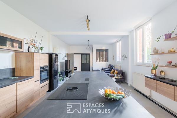 Rez-de-jardin dans les anciens Moulins de Paris