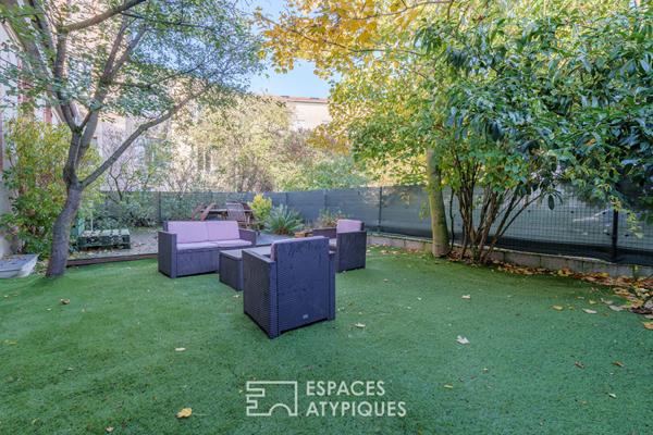 Rez-de-jardin dans les anciens Moulins de Paris