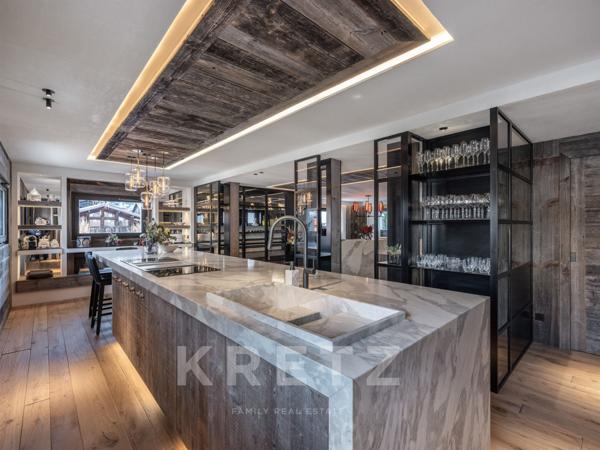 Megève centre - Chalet d'exception de 470 m2