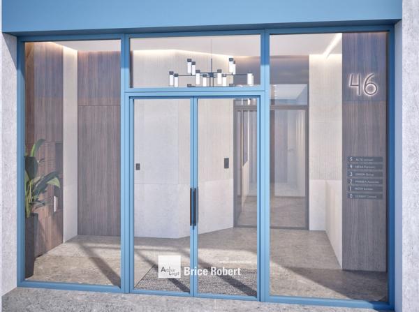 Bureaux neufs à vendre ou à louer à Lyon 3ème avec terrasses privatives