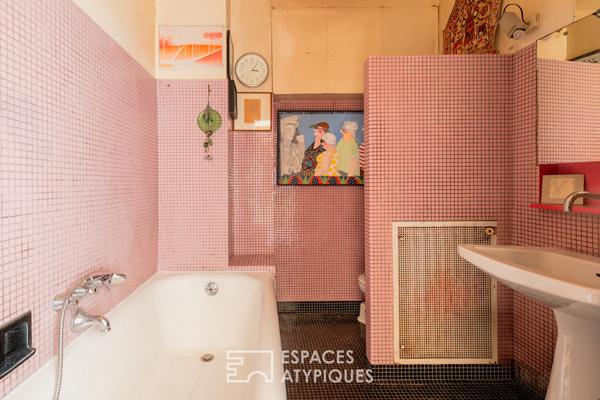 Appartement d’artiste avec terrasse et vues