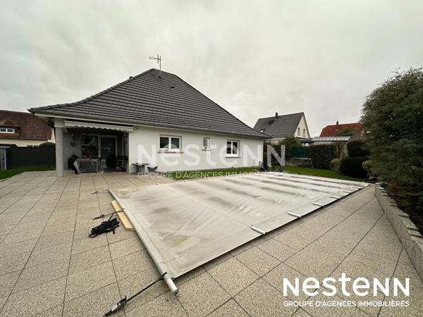 VAL DE MODER --- Maison familiale 5 pièces avec piscine, jardin clos et beaux volumes