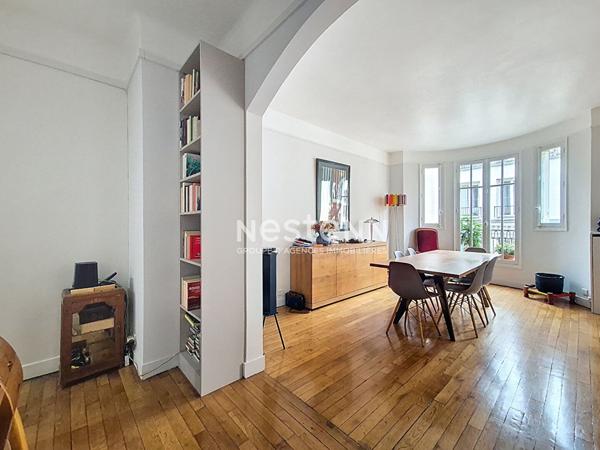 Appartement familial Paris 5 pièce(s) 100.02 m2 au calme, Traversant, Paris 16