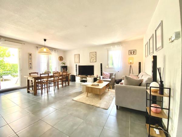 MAISON FAMILIALE – 113 m² – 4 CHAMBRES – JARDIN – GARAGE – GLOS (14100)