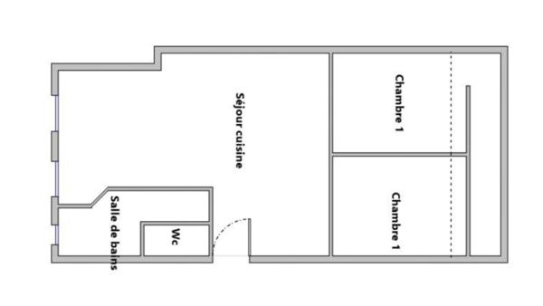 Appartement 3 pièces - 82 m²