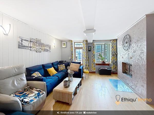 Maison de 125 m² – 3 chambres, dépendances et jardin clos – Travaux à prévoir