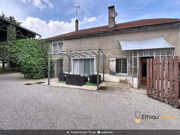 Maison de 125 m² – 3 chambres, dépendances et jardin clos – Travaux à prévoir