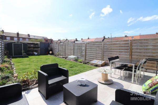 Maison des années 50, de 90 m2 avec jardin et cave Faches-Thumesnil (59155)