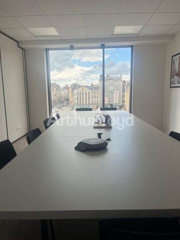 Bureaux d'exception à louer sur la Grand'Place de Lille - Vue panoramique, rooftop et prestations premium