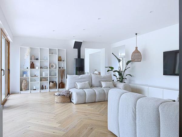 Maison 7 pièces, 178 m² au sol, vie de plain-pied, hangar et deux dépendances