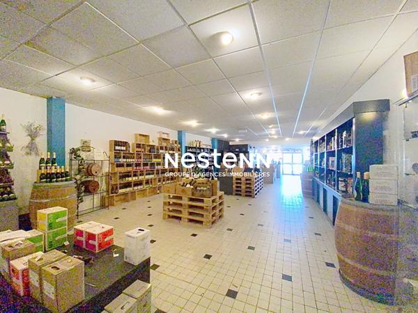 Très grand Local commercial au centre de Quimperlé