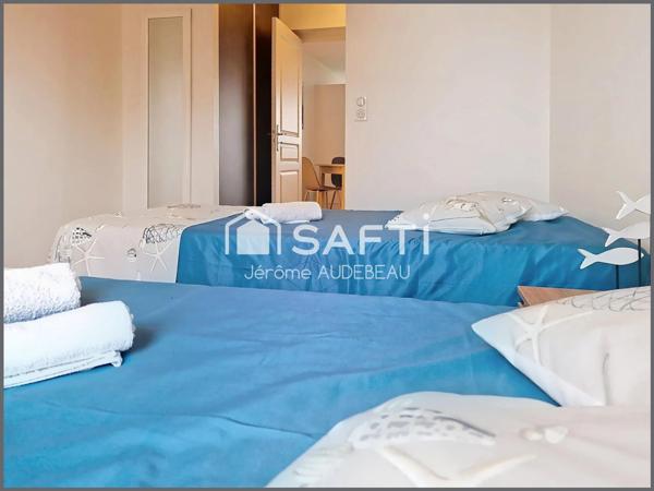 A proximité immédiate de la mer!