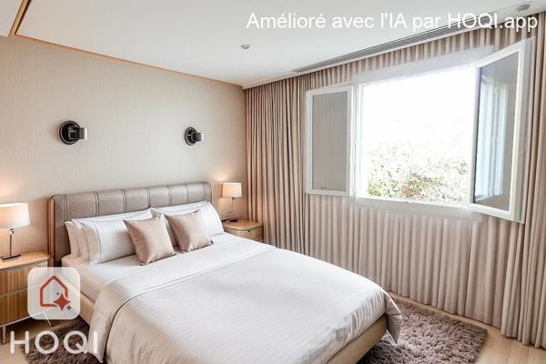 Jolie villa plain pied de 90m² sur 436 m² de terrain cloturé + garage .