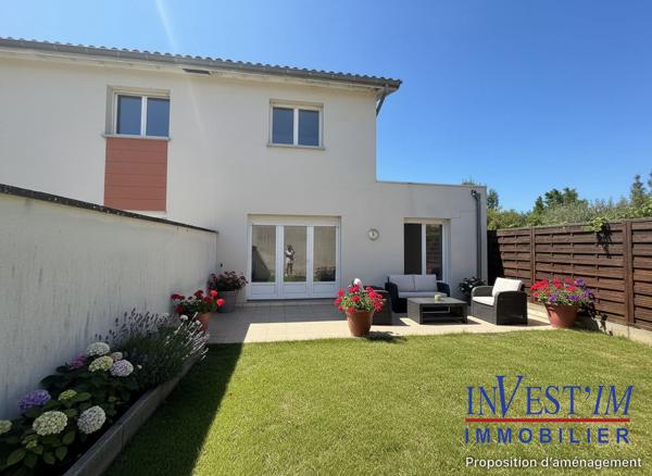 OULLINS PIERRE-BÉNITE - Maison de ville avec jardin, garage et stationnement , Oullins pierre benite
