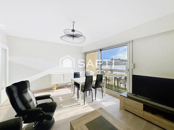 Appartement de type 3 avec double balcons