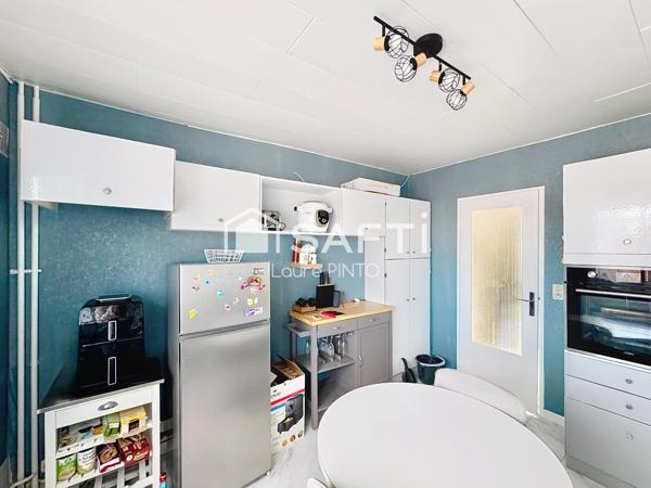Appartement de type 3 avec double balcons