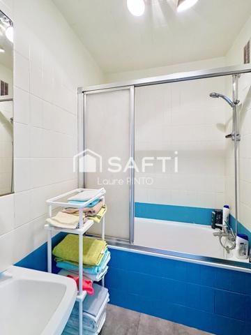 Appartement de type 3 avec double balcons