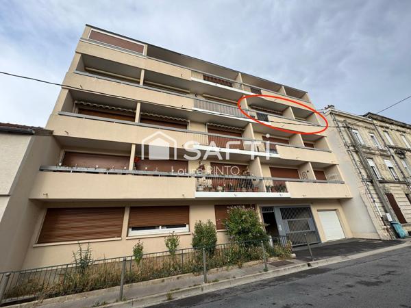 Appartement de type 3 avec double balcons