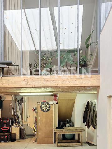 A louer Maison de 3 pièces meublée - CHAMPLAN - 80m² avec 100m² de garage et atelier