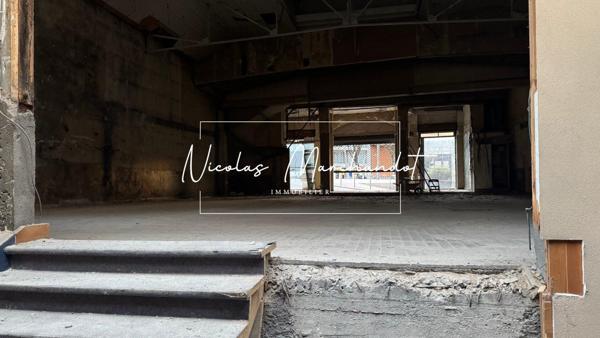 Murs commerciaux- plateau brut